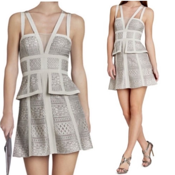 BCBG Max Azria Sophie fit and flare COCKTAIL DRESS  size 6 - Picture 1 of 8